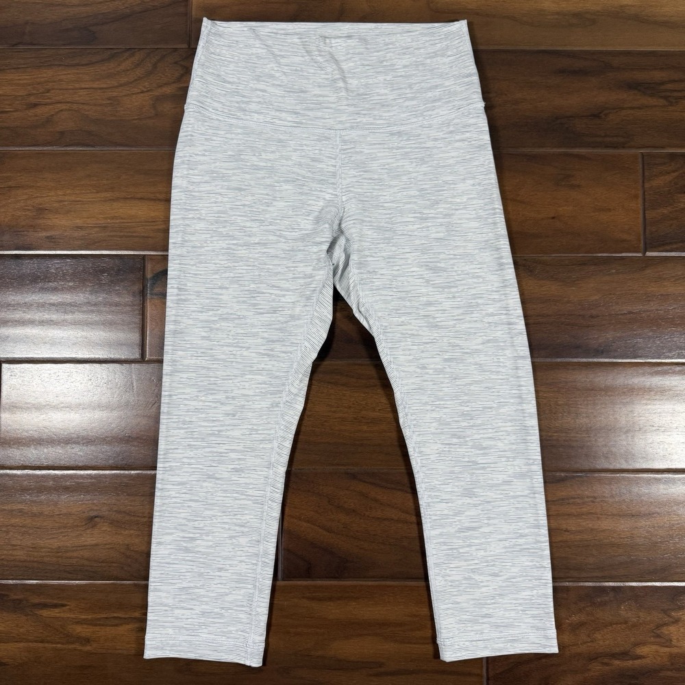 Lululemon Size 8 Wee Are From‎ Space Wunder Under Crop Leggings High Rise 21"
